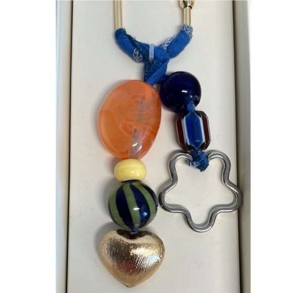 🧡🔹️MACRAE🔹️ Multicolor Whimsical Key Chain Bag Charm - Picture 2 of 4